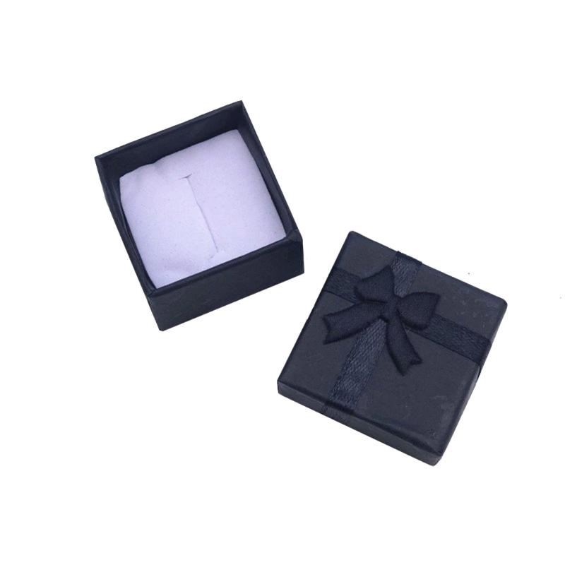 Pack of 30 Jewelry Gift Storage Boxes Small Cardboard Box with Lid and Bowknot for Rings Pendants Necklaces Earrings