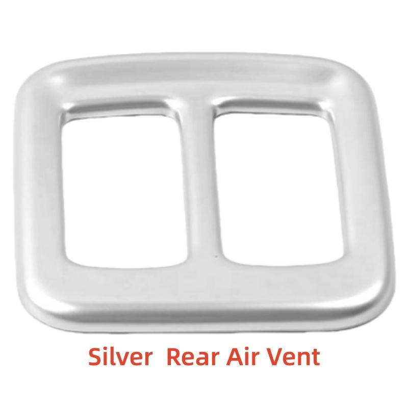 Car Upgrade Styling ABS Plastic Rear Air Vent For JEEP Compass 2017 2018 Modification Decoration Accessories