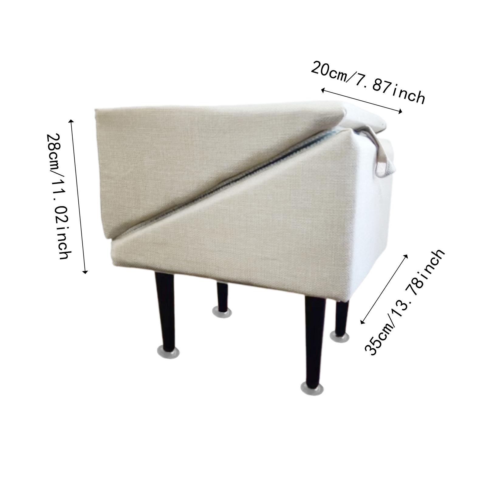 2-in-1 Dog Stairs Step Stool Design
