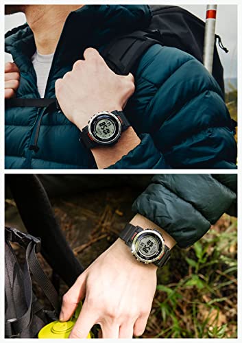 Casio náramkové hodinky Pro Trek Climber Line radio solar model vyrobený z bioplastu PRW-35-1AJF pánské černé.