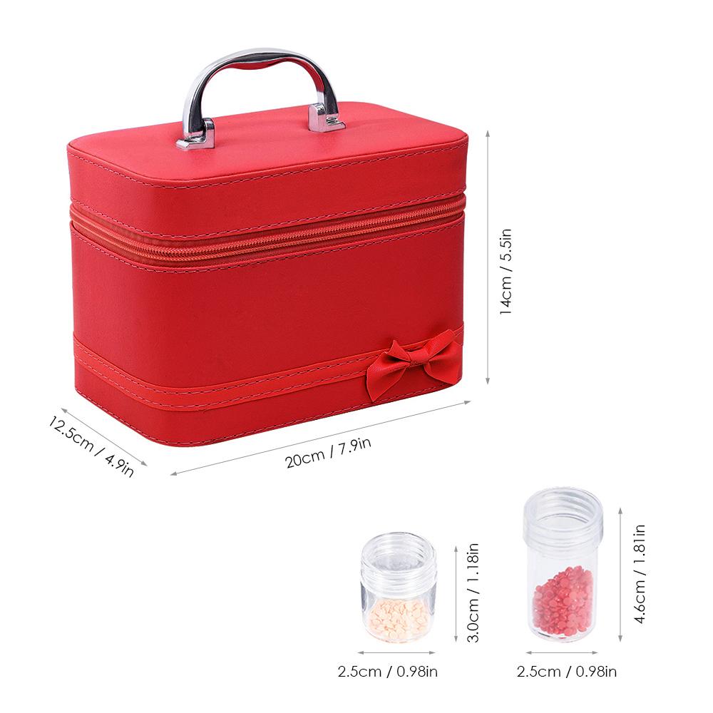 Buy Diamond Storage Box with 54 Bottles Bowknot Pattern Portable