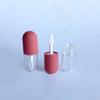 Mini Frosted Round Lip Gloss Tube - 4.5ml Rubber Finish Capsule