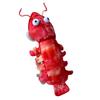Dog Costume Lobster Shape Holiday Dress Up Funny Style Halloween Pet Two-legged Coat for Puppy