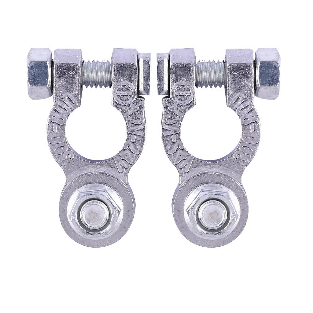 

Новые 2 шт., автомобильный грузовик, аккумуляторная батарея, зажим, зажим, разъем B серебряный