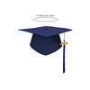 Lightweight Portable Cloth Graduation Cap for 2026 Graduates Easy to Carry in Formal Ceremonies Parties