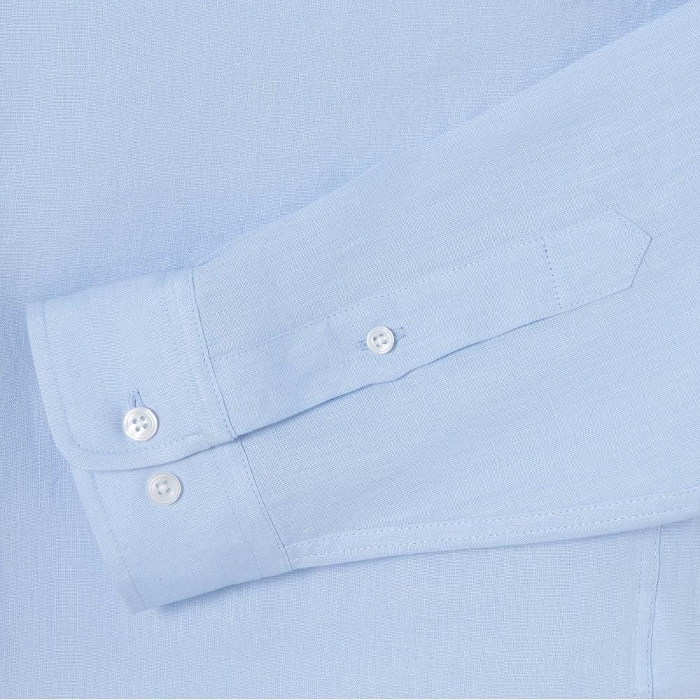 Lacoste Men's Solid Linen Shirt CH769E-56GHBP