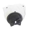 Nastri in Rete Cappello Vintage da Donna Fascia per Capelli Fascia in Feltro Fascinator Elegante Copricapo Matrimonio