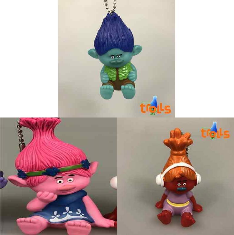 Magic Cartoon Elf Keychain With Soft Rubber Material For Kids And Teen Bag Decor