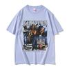 Men's Hip Hop Vintage Short Sleeve T-shirts Rapper K-King Von Graphic T Shirt Unisex Fashion Oversized Cotton T-shirt Streetwear