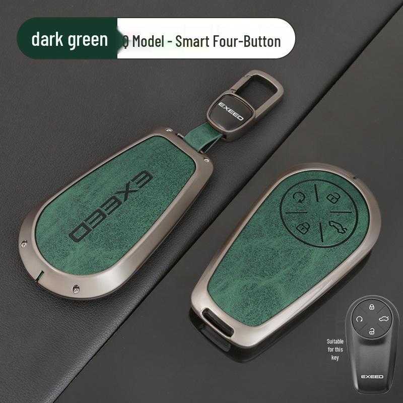 Zinc Alloy Key Protection Shell with Hanging Buckle for Chery Exeed Sterra ET Key Fob