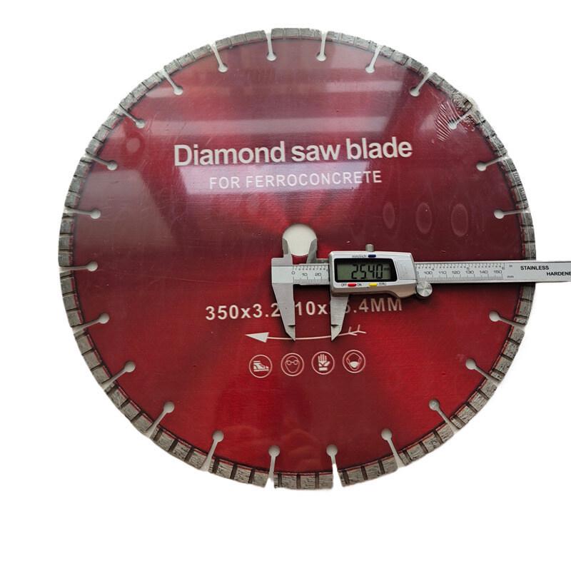 High-Grade Laser-Welded Steel Reinforced Concrete Saw Blade for Efficient Marble and Granite Cutting