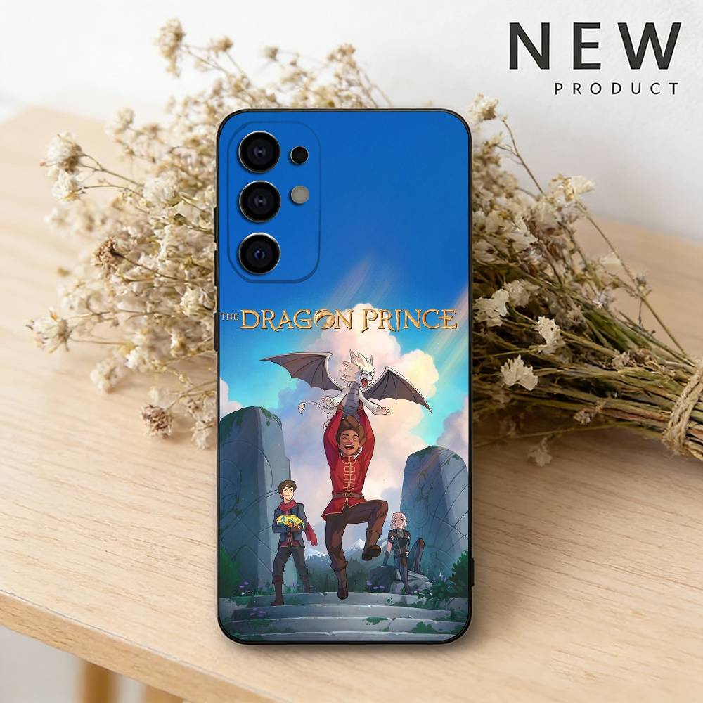 

Cartoon The D-dragon P-Prince Phone Case For Samsung S26,25,24,23,22,21,20,30,Ultra,Plus,Fe,Lite Black Shell Samsung S26ULTRA