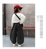 Boys' Korean-Style Loose Plaid Pants - Versatile, Fashionable Spring/Autumn Long Pants for Small To Medium Children (2025)