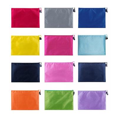 Carpetas de tela Oxford A4, bolsa para documentos, carpetas impermeables, bolsa de almacenamiento para papeles de prueba, funda, sobre, bolsas económicas de 34x24CM