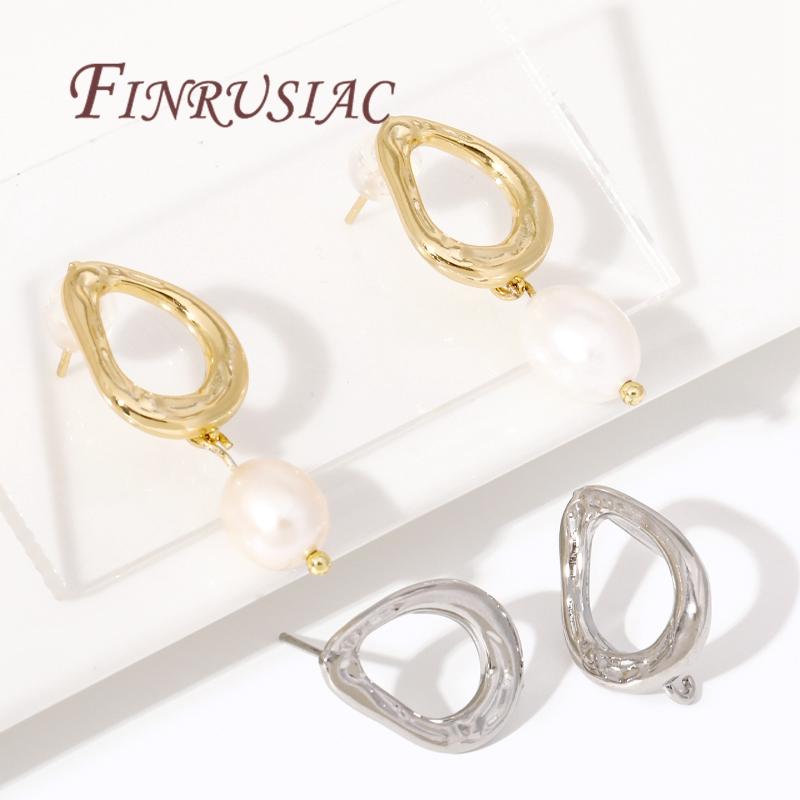 Accessories For Earrings 14K Gold Plated Post Stud Earring For DIY Earrings Piercing Jewelry Making Supplies Findings