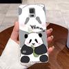 For Samsung Galaxy S5 SV GT-I9600 G900F S5 Neo Silicone Aesthetic Fashion Cute Cat Soft TPU Back Cover Transparent Phone Case