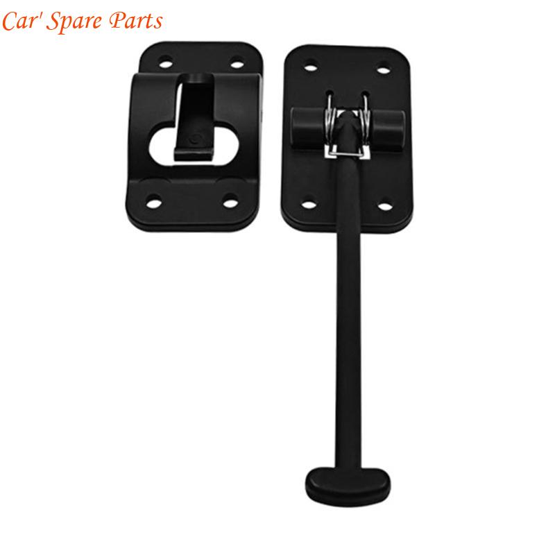 Y4UA 6Inch Door Holder Catch for Trailer Campers Replacement T-Style Door Hold Hook Plastic Catch Holder