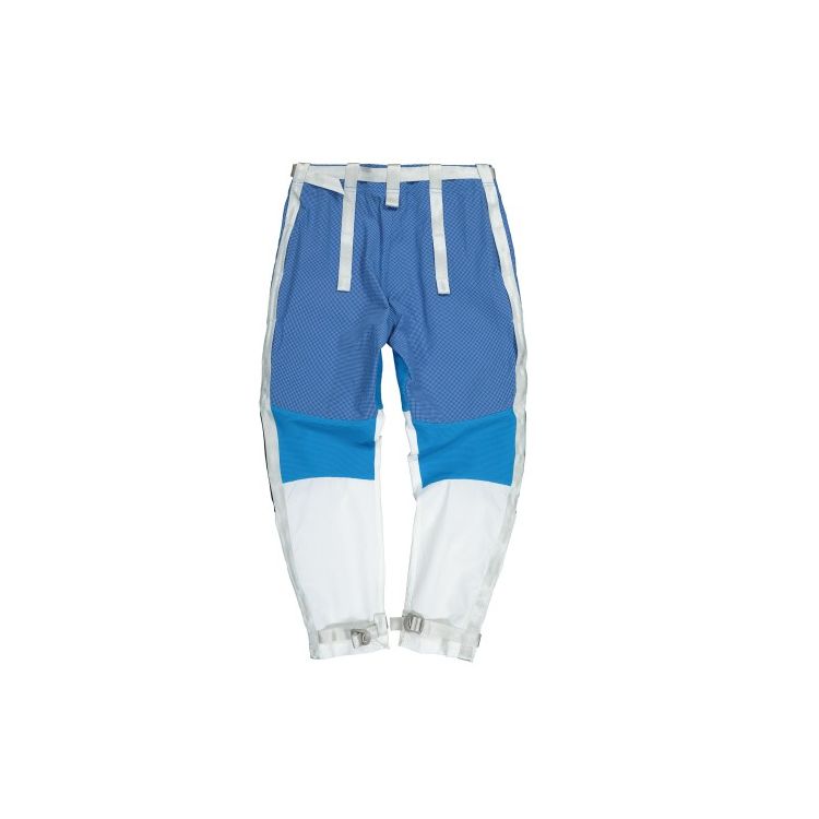 Nike ISPA Series Spliced Mesh Colorblock Pants Men Bottoms Blue AR5866-484