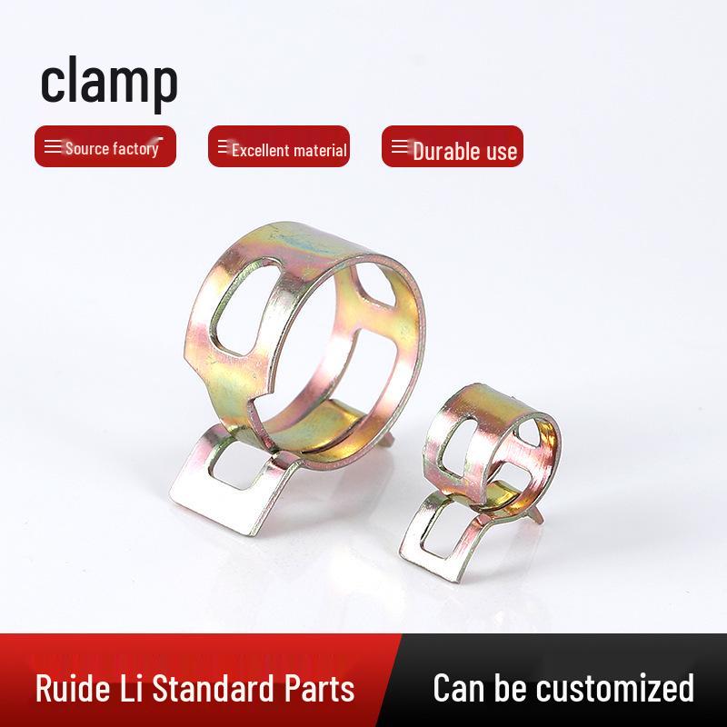 

Круглый хомут из пружинной стали для автомобильных масляных шлангов Clamp 6