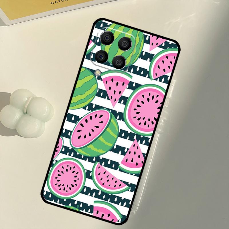 Schattige Zomer Fruit Watermeloen Voor Samsung Galaxy M15 M35 M21 M16 M06 M33 M13 M53 M11 M31 M55 M14 M34 M54 M12 M32 M52 Hoesje