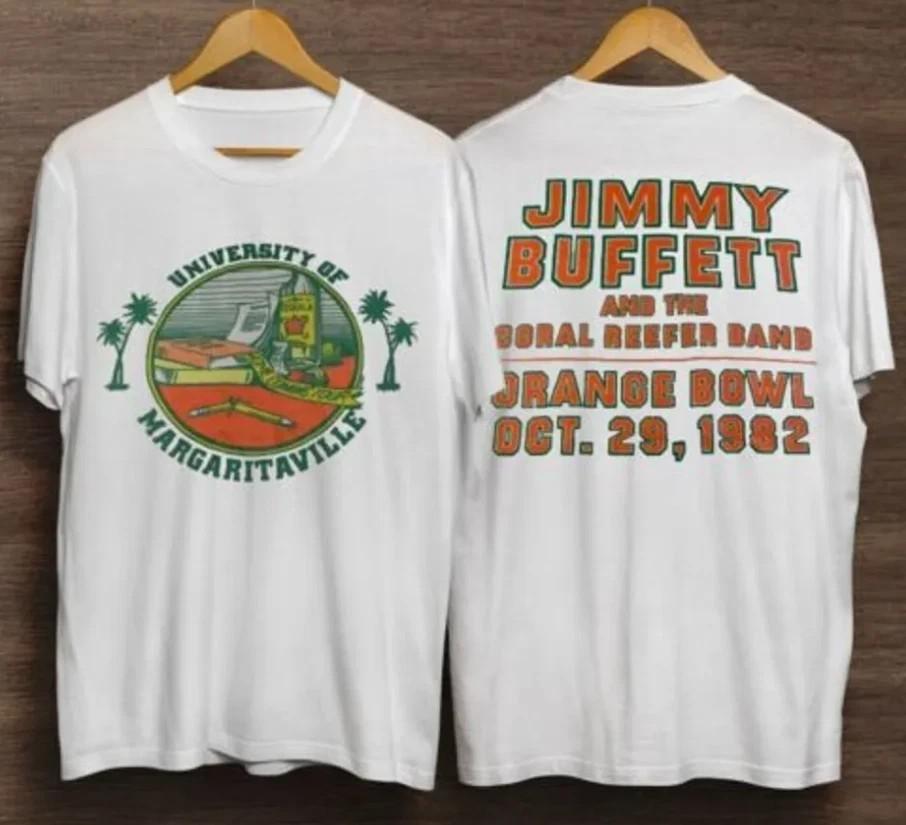 Vintage 80s jimmy buffett of margaritaville concert tour classic T-shirt XXXXL