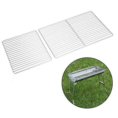 Und Praktischer BBQ-Grill Camping-BBQ Edelstahl-Netz Leicht zu Reinigen