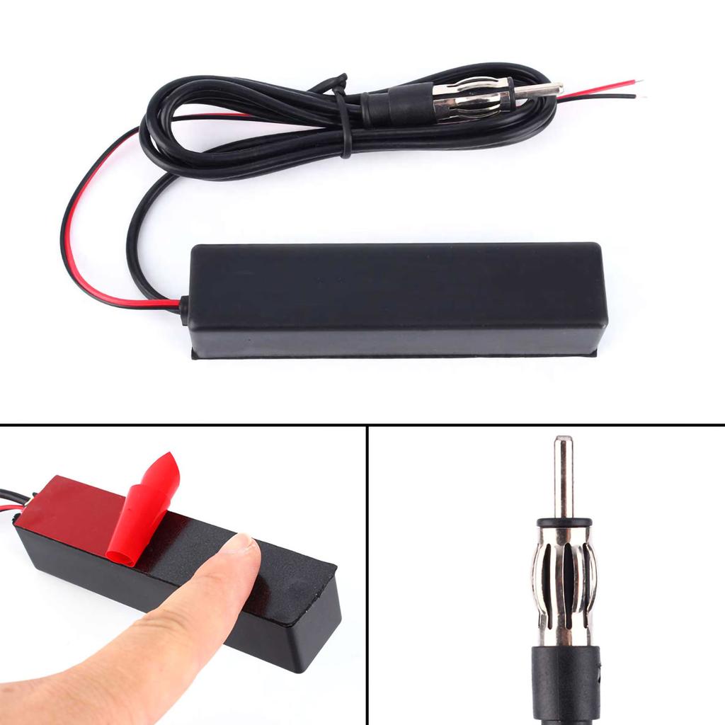 FM   Signal Amplifier, 12V Hot Car Motorcycle FM Signal Amplifier Electronic   Amplified