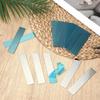 Adhesive Metal Plates 20PCS Self-Adhesive Steel Strips Magnetic Mounting Plates For Magnet Hold, Cabinet Kitchen Door Vent