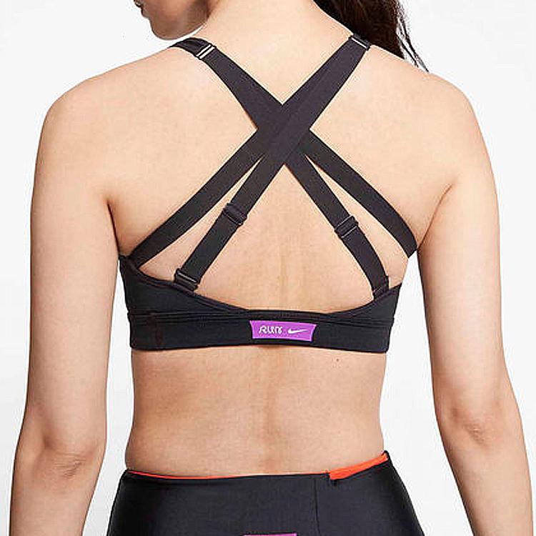 Nike Tokyo Olympics Pattern Logo Printed Sports Bra Women Underwear Black CV5577-010