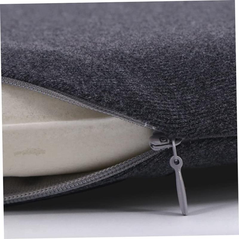 30cm/35cm/40cm/45cm Memory Foam Sitzkissen Rund Schmerzlinderung Kreis Stuhlkissen mit Abnehmbarem Bezug Sitzkissen Matte Pouf für Erwachsene