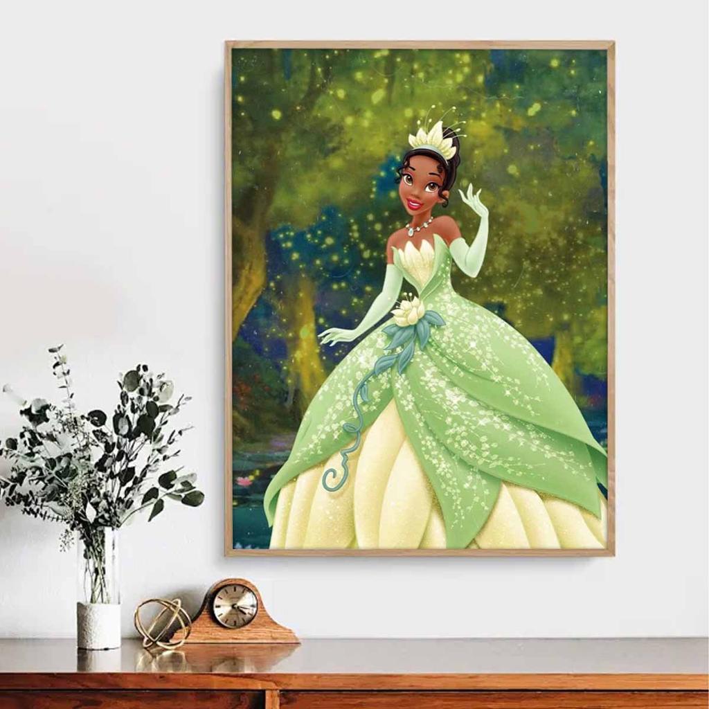 5D Diy Diamond Painting Black Princess Full Drill Rhinestones Mosaic Embroidery Handmade Products Home Decor Gift