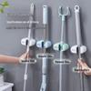Wall-Mounted Adhesive Mop Holder