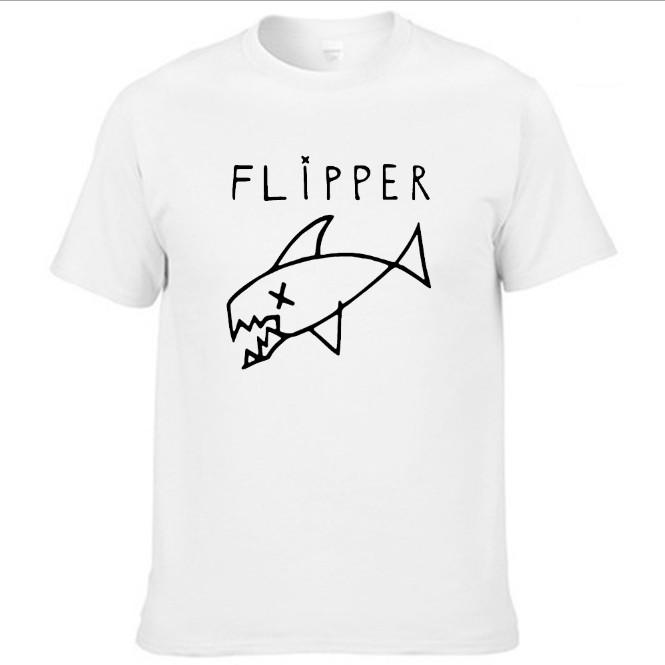 Kurzarm-T-Shirt im Rock-Stil für Damen und Herren, bequeme, lockere Passform, weißes Design