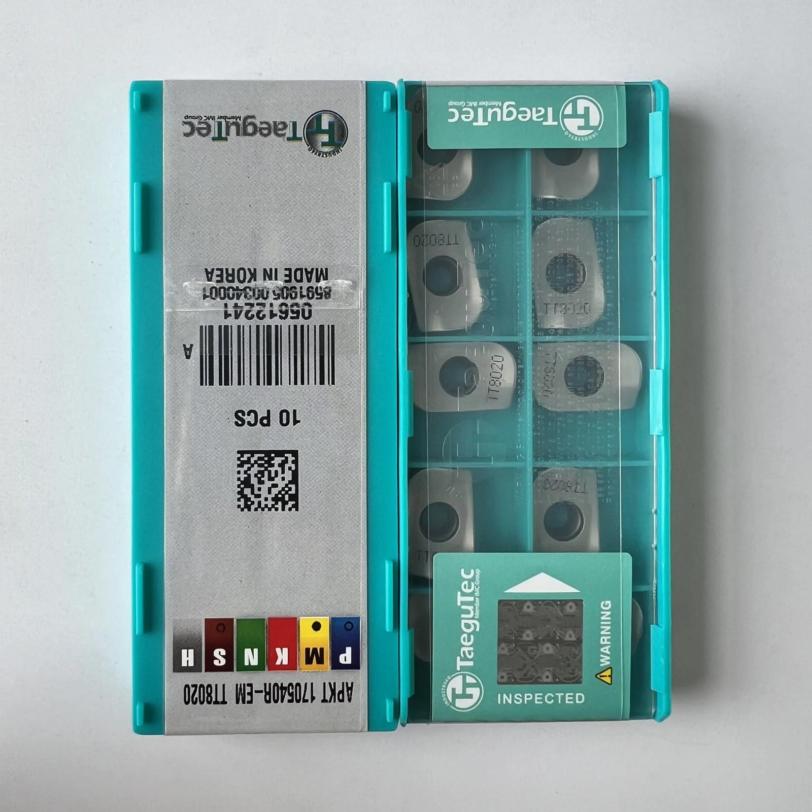 

APKT170540R-EM TT8020 / Industrial indexable Carbide Inserts 10 Pcs