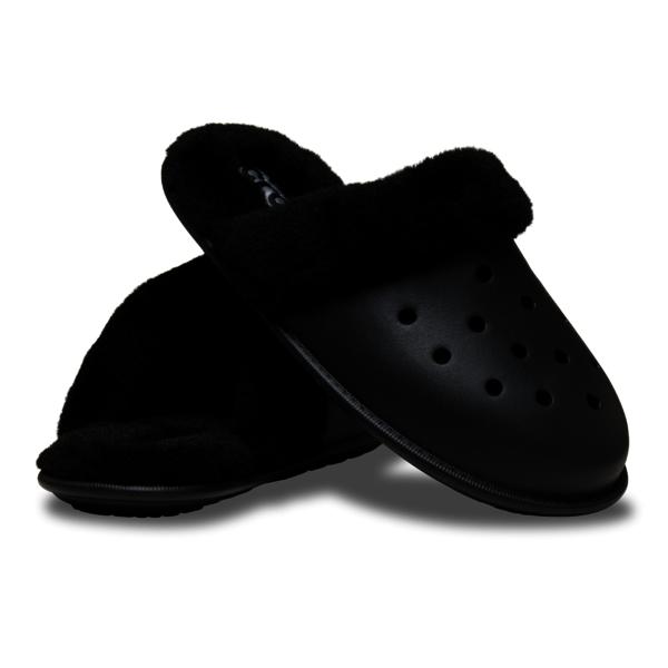 Crocs Unisex Classic Fuzz Scuff 212143 001 Crocs Sandal Slippers Gibbits Daily Fur Shoes Boots M6W8(250)