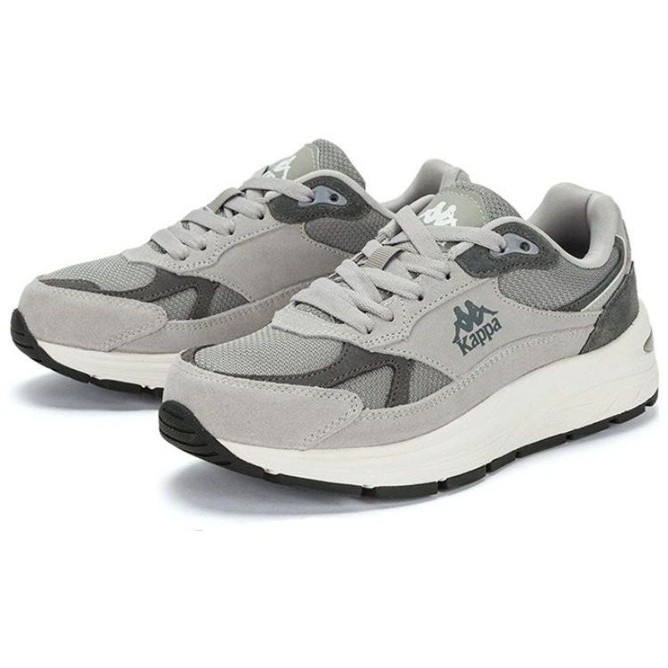 Kappa Comfortable Shock Absorbing Wear Resistant Low Top Casual Shoes Unisex Casual Shoes Gray K0DZ5MM91-138