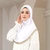 Muslim Islamic Jersey Modal Hijab Scarf Instant Hijabs Headscarves for Women Long Scarves Head Wrap Shawl Bonnet Hijab Femme