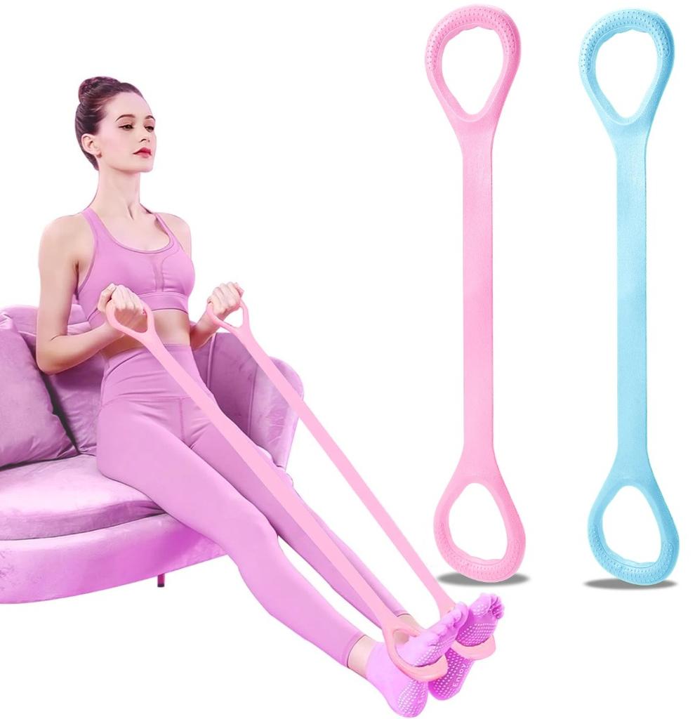 Elastic Resistance Band for Fitness Arm Shoulder Back Exercise Yoga Pilates Physical Therapy Training Equipment