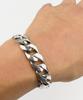Sheen666 535 Link Silver Bracelet Snake Buckle