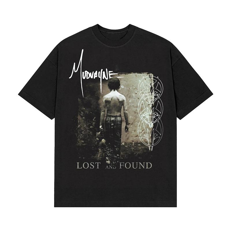 

ZX Hot Mudvayne Bands Alternative Metal Rock High Street American Casual Pure Cotton Shortsleeved Mens and Womens Tshirt 4XL