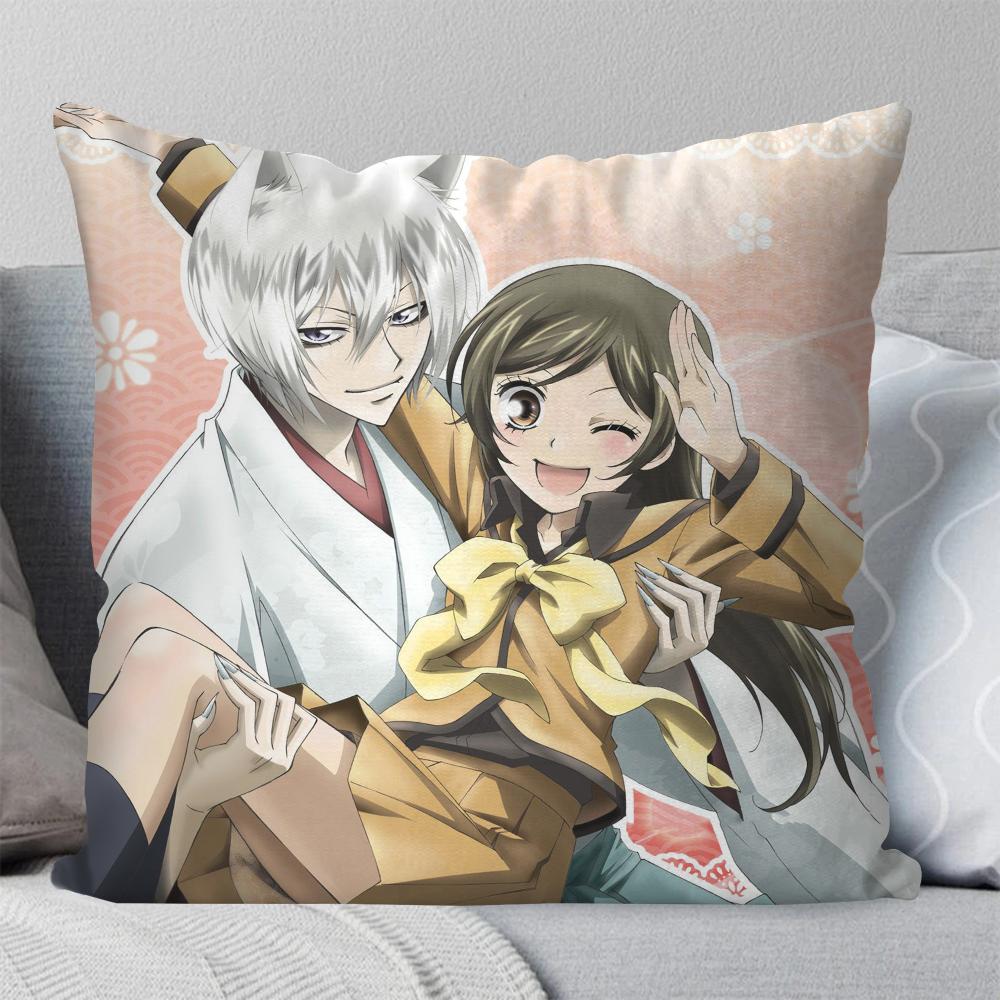 Kamisama Love Anime Pillow Case Square Pillow Bedroom Sofa Leisure Comfort Cushion Car Living Room Home Decoration 40X40