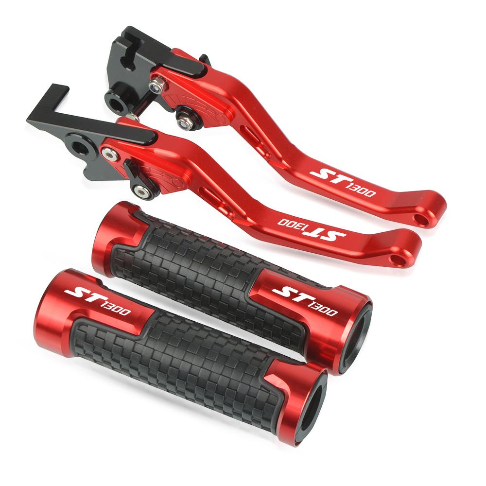 PER HONDA ST1300 ST 1300 2003 2004 2005 2006-2012 Leva Freno Frizione Moto Maniglia Freno Frizione Regolabile in Alluminio