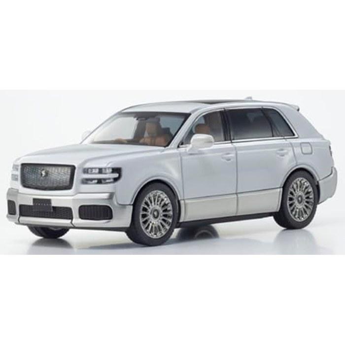 Kyosho Toyota Century 1/43 (Hakku - White Crane) (White/Silver) KS03926WS