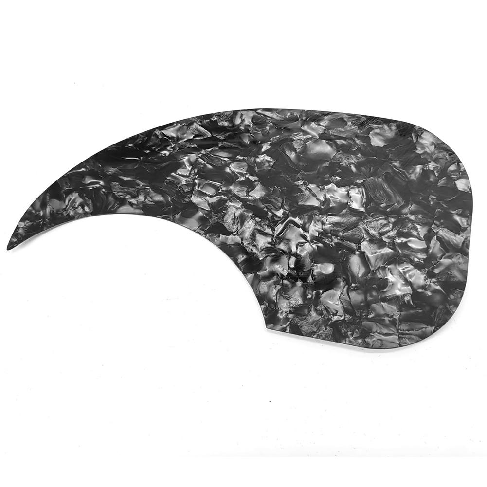 Acoustic Guitar Pickguard Self Adhesive Acoustic Guitar Guard Plate Teardrop Shape Anti-Scratch for 40/41 Inch Guitar