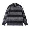 Men's Cozy Plaid Retro Pullover - Warm, Loose Fit, Trendy Winter Wear