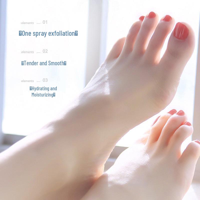Oilyoung Foot Exfoliating Spray: Callus and Dead Skin Remover for Soft, Moisturized Feet