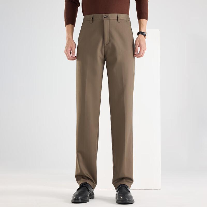 

Fengxun Men s Relaxed Fit Business Casual Trousers 34