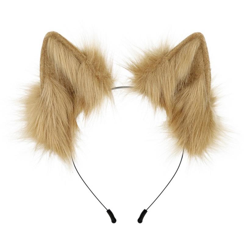 Adjustable Color Changing Beast Ear Headband Halloween Cosplay Wolf Ears Anime Party Costume Accessory