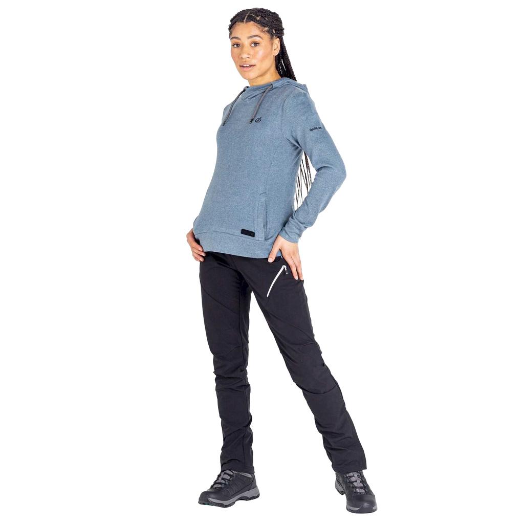 Womens/Ladies Out & Out Marl Fleece Hoodie