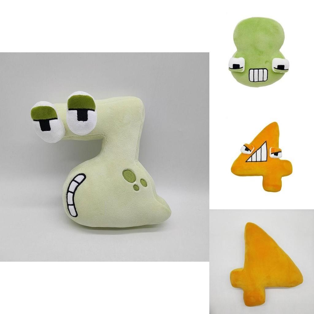 Adorable Poupée Bébé en Peluche Number Lore Douce Rembourrée Jouet Éducatif Décoration de Maison Cadeau de Noël